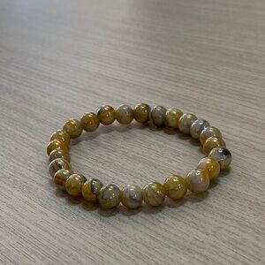 Yellow Beaded Bracelet